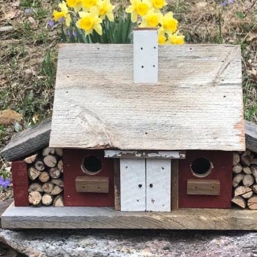 Country birdhouse Farfield for wholesale by The Birdhouse Barn