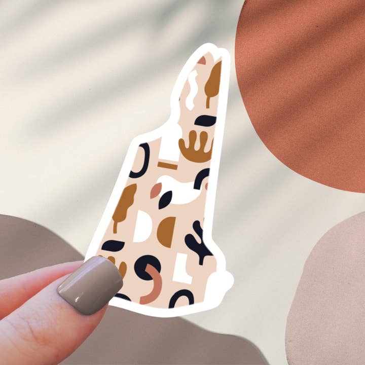 New Hampshire Clay State Sticker for wholesale by The State Stickers