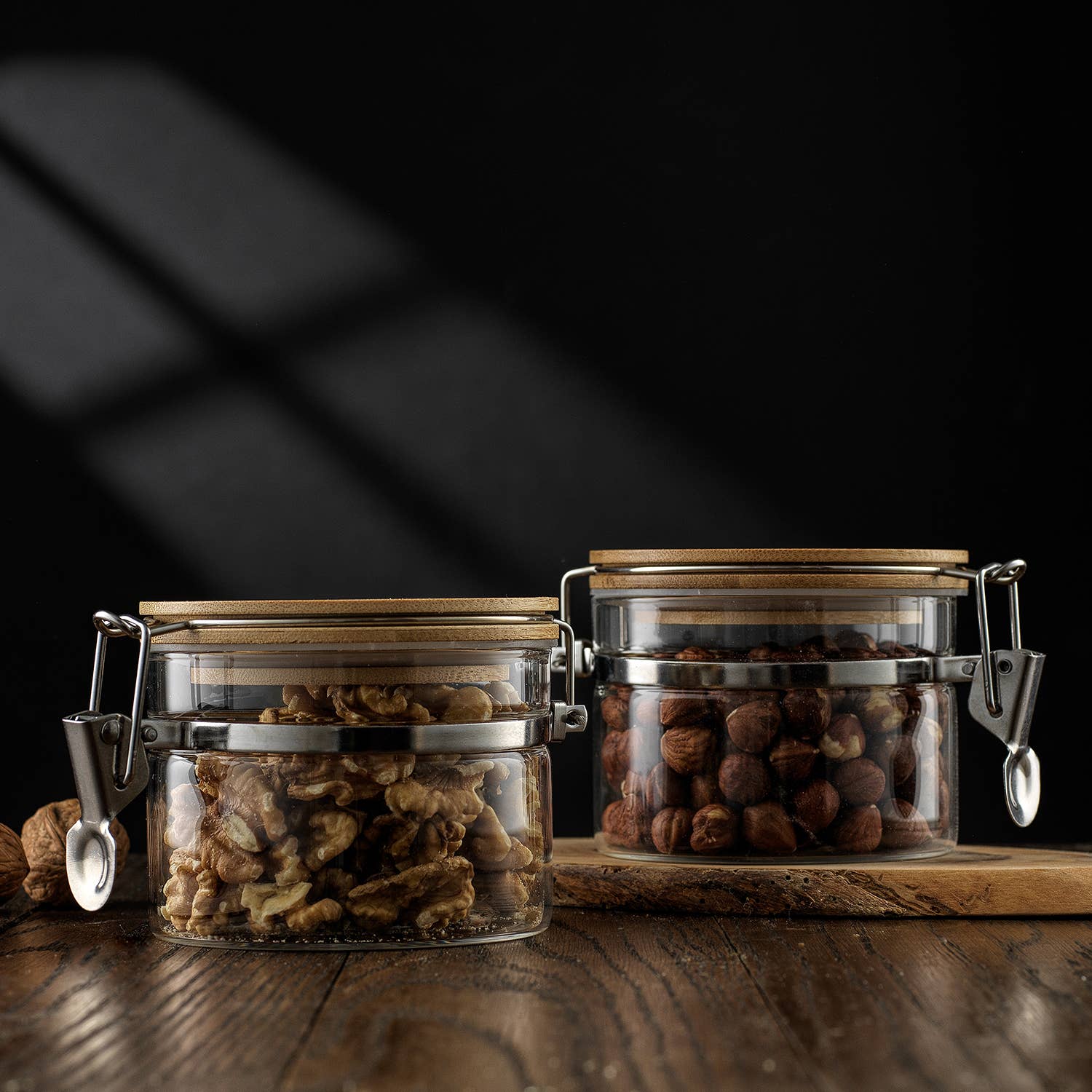 JoyJolt - Wholesale Jar - Glass Food Storage Jars With Airtight Bamboo Lids6