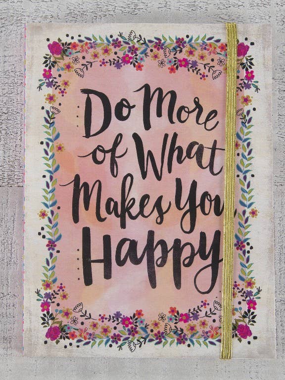 Journal Do More Of What Makes You Happy for wholesale by Care & Share Giftware