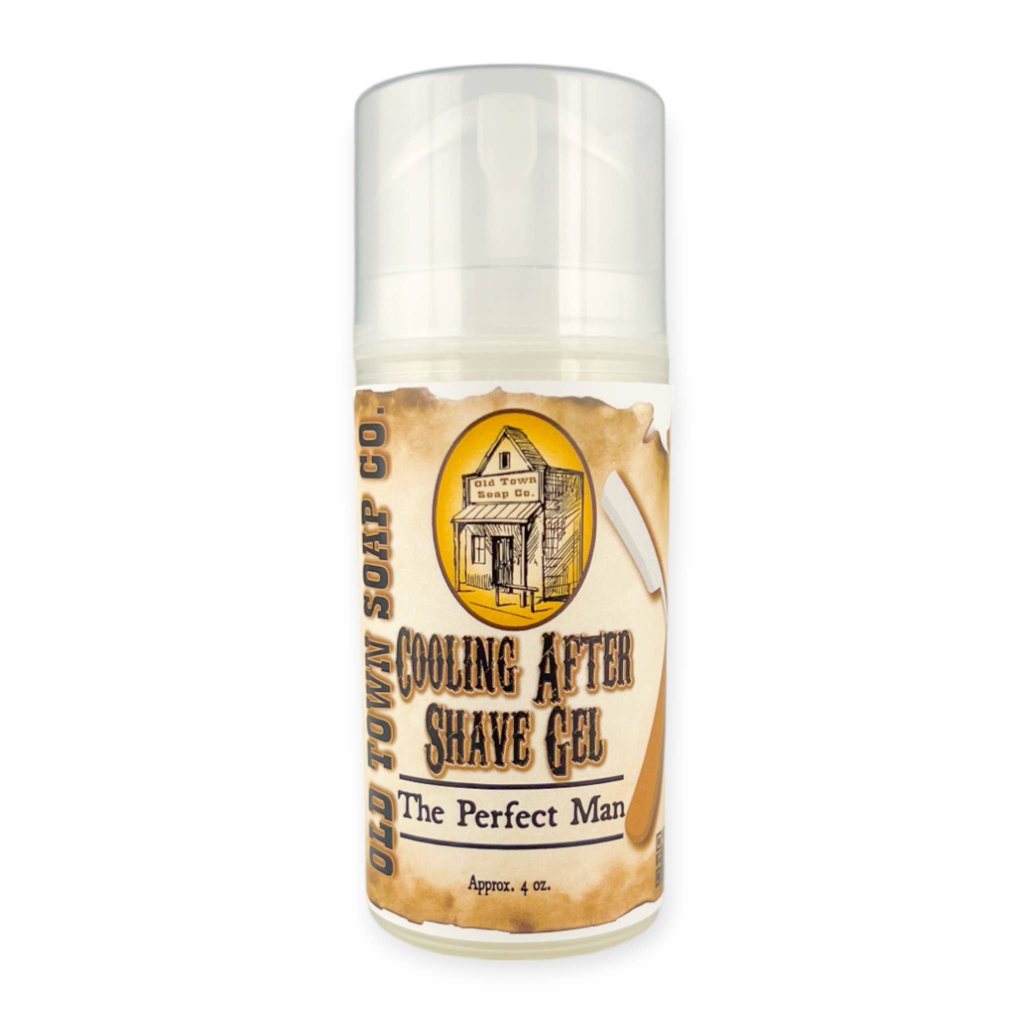 Old Town Soap Co. - Wholesale Aftershave - Men's - Cooling After Shave Gel - 4 Scent Options2