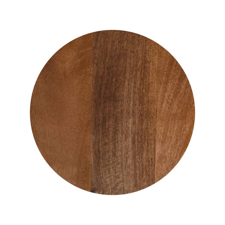 LR Home - Wholesale Side Table - Modern Mango Wood and Marble Accent Drink Table1