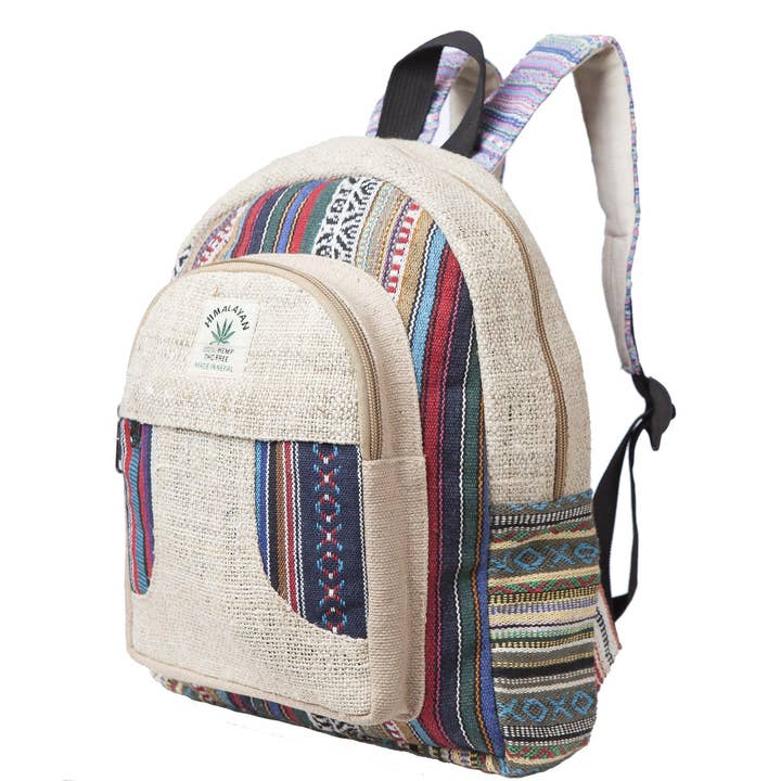 Ark Imports – Engroshandel Rygsæk - Unisex – Hamp Bomuld Rygsæk