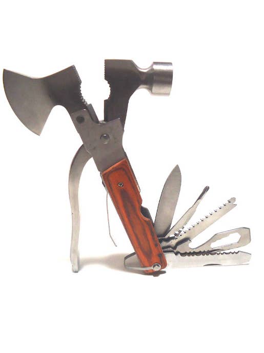 Pocket Multi Function Purpose Tools Set Hammer Knife Blade Outdoor Camping for wholesale by HASHIR PRODUCTS