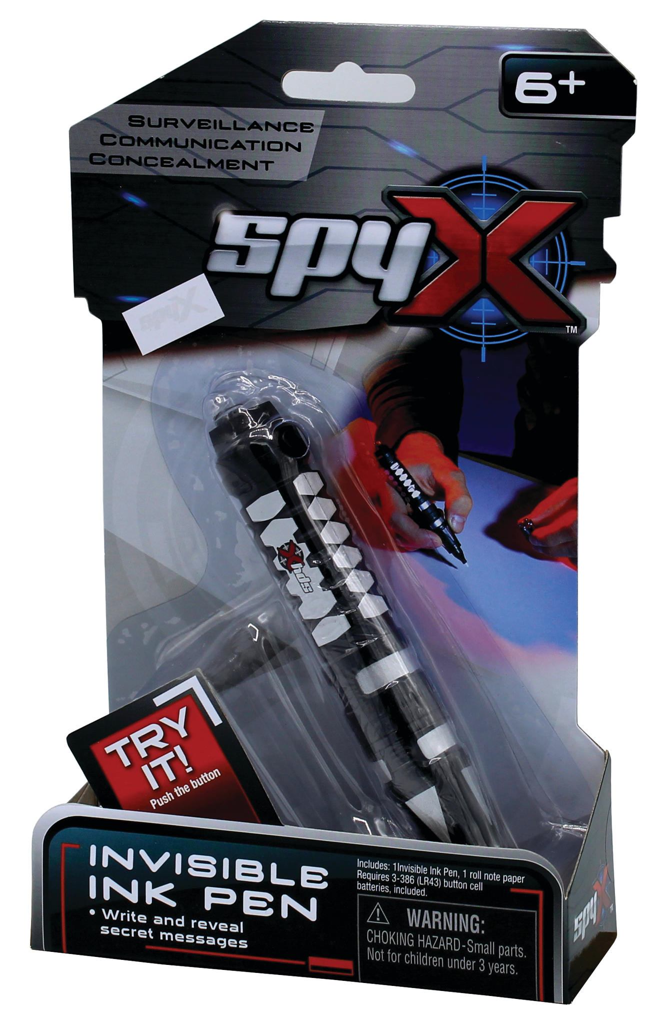 MukikiM Toys & Games – Großhandel Elektronisches Spielzeug – Kind & Baby – Spyx Invisible Ink Pen - Schreiben & Lesen Unsichtbares UV-Licht Msg1