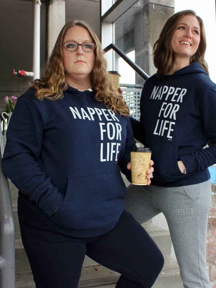 NAPPER FOR LIFE HOODIE for wholesale by A+J Lifestyle