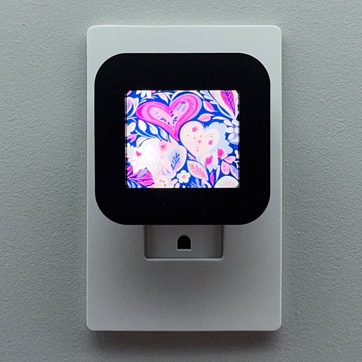 Botanical Hearts Night Light Cover ONLY for wholesale by Swaplights Night Lights