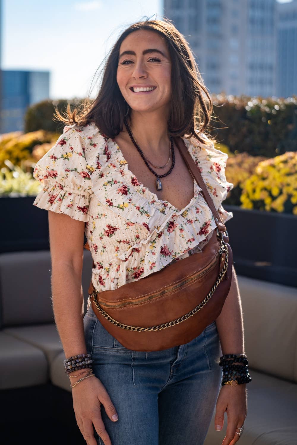 Bolsa Nova Handbags - Vente Sac à bandoulière – femme - Sac bandoulière en cuir Capri14