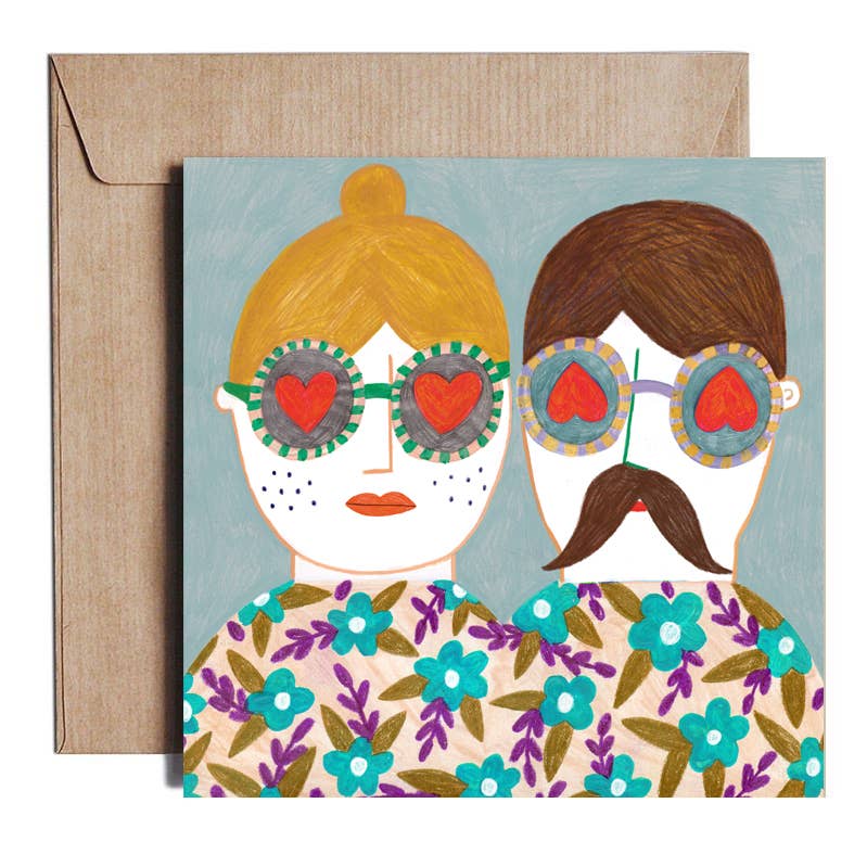 Daria Solak Illustrations – wholesale Love card – COUPLE card0