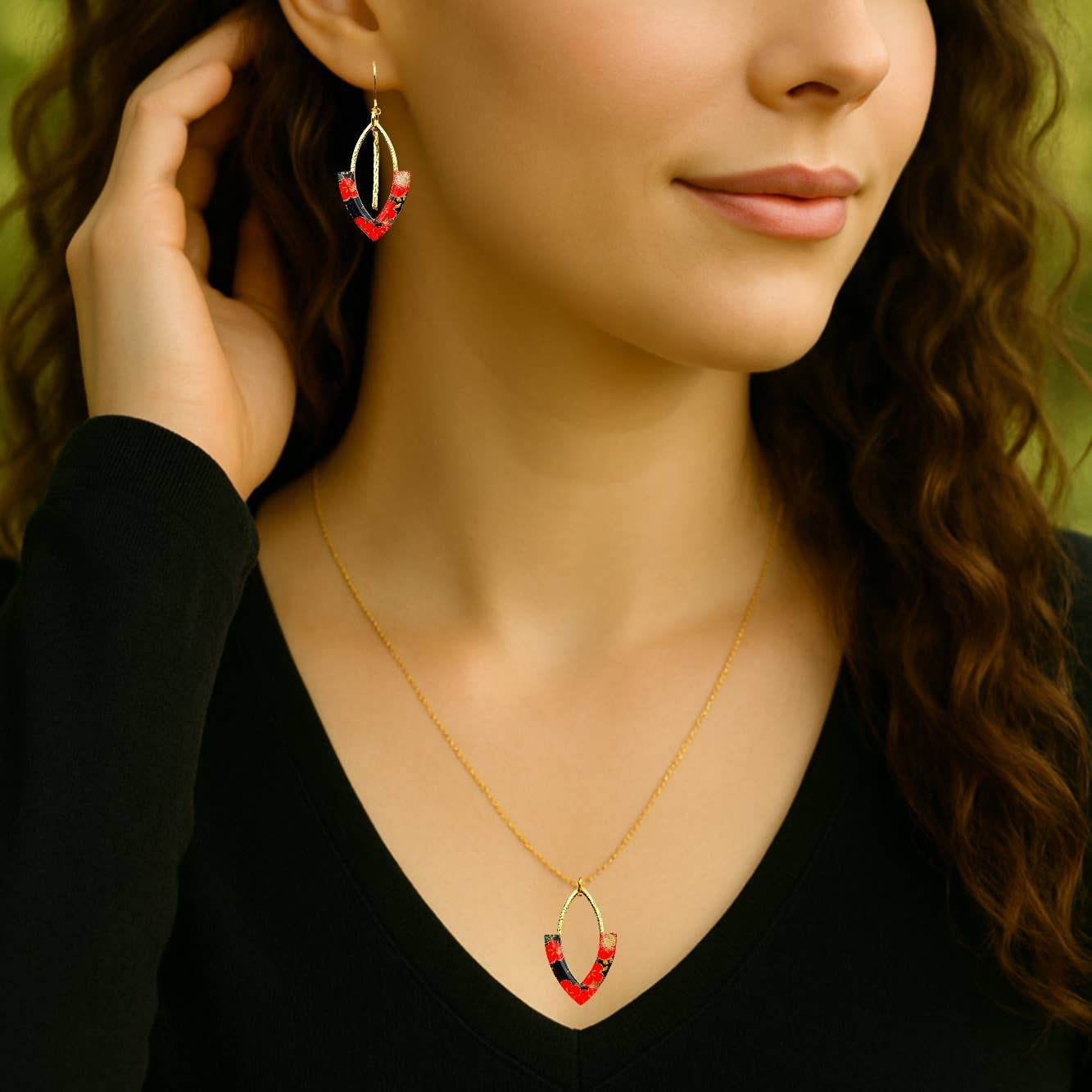 Elmer - Wholesale Tassel Earrings - KOKI earrings, medium size / 4 colors5