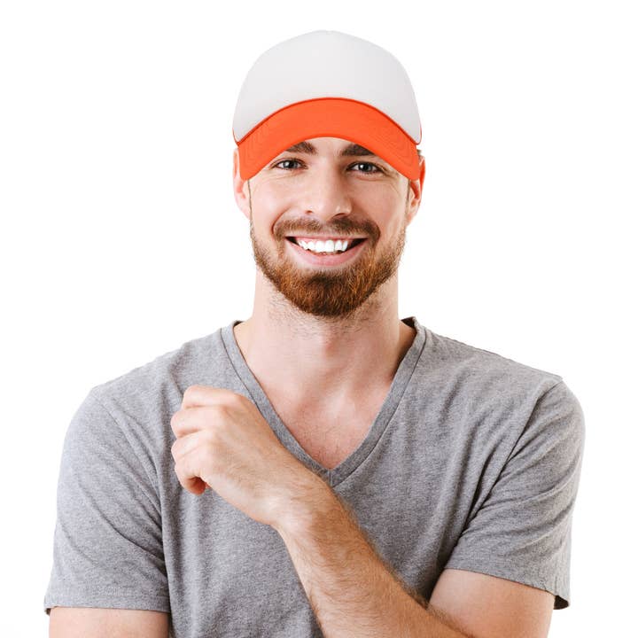 Dalix - Venta al por mayor Gorra trucker - Unisex - DALIX Trucker - Gorra de dos tonos con correa ajustable87