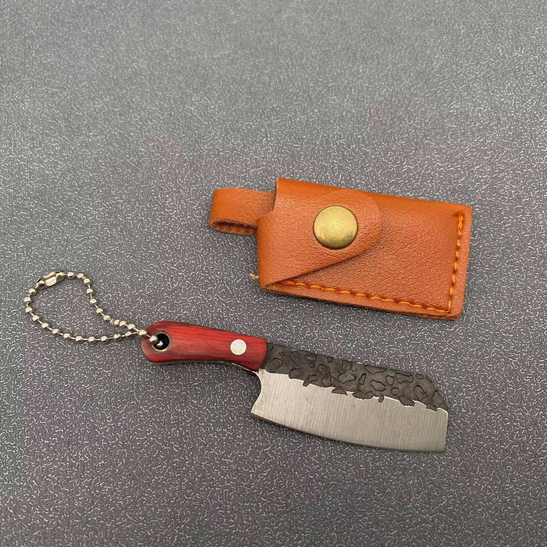 Mio Queena - Wholesale Pocket Knife/Holder - Black Enamel Mini Knife With Protective Sleeve14