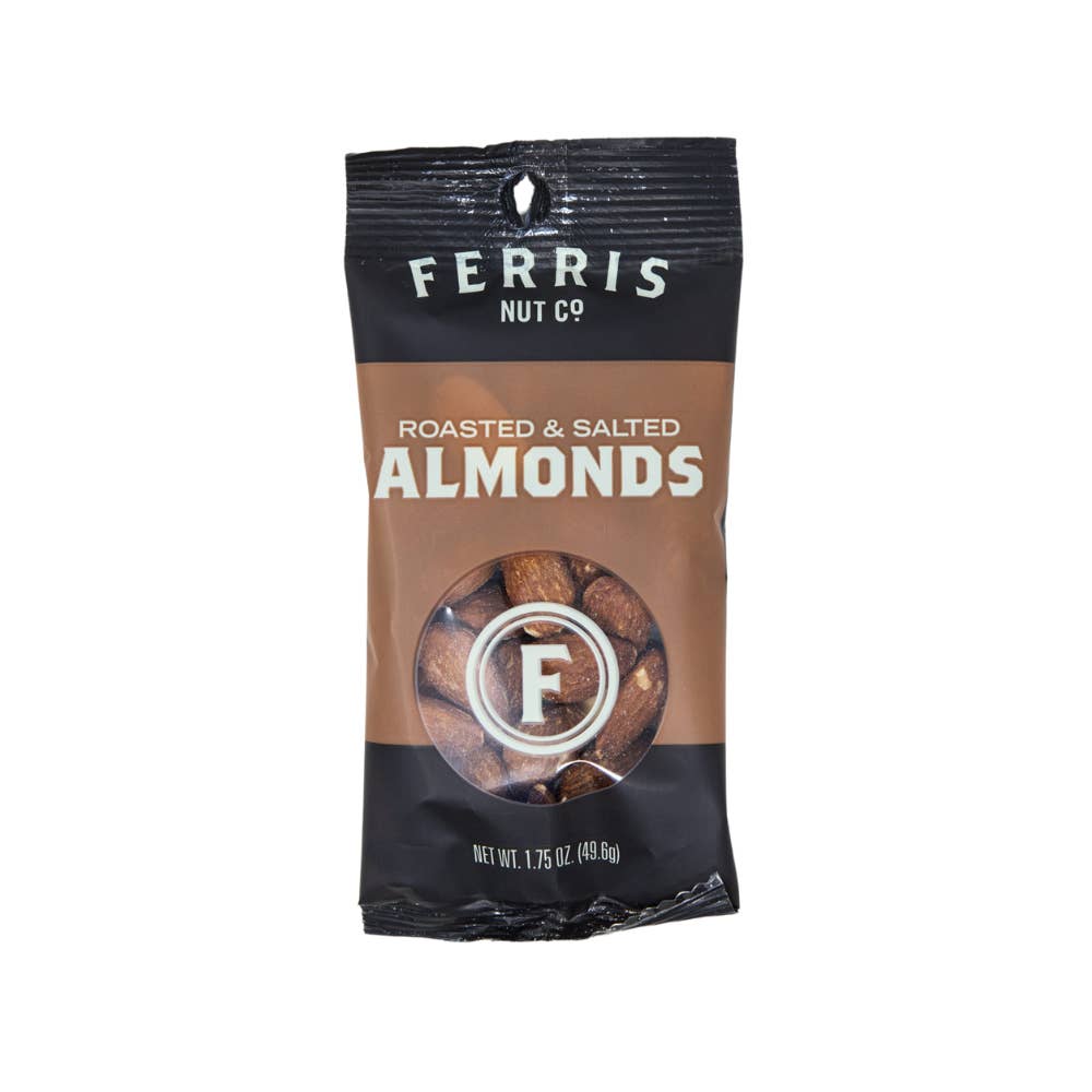 Ferris Coffee & Nut Co. - Wholesale Nuts - Almonds (Roasted Salted) 1.75 oz