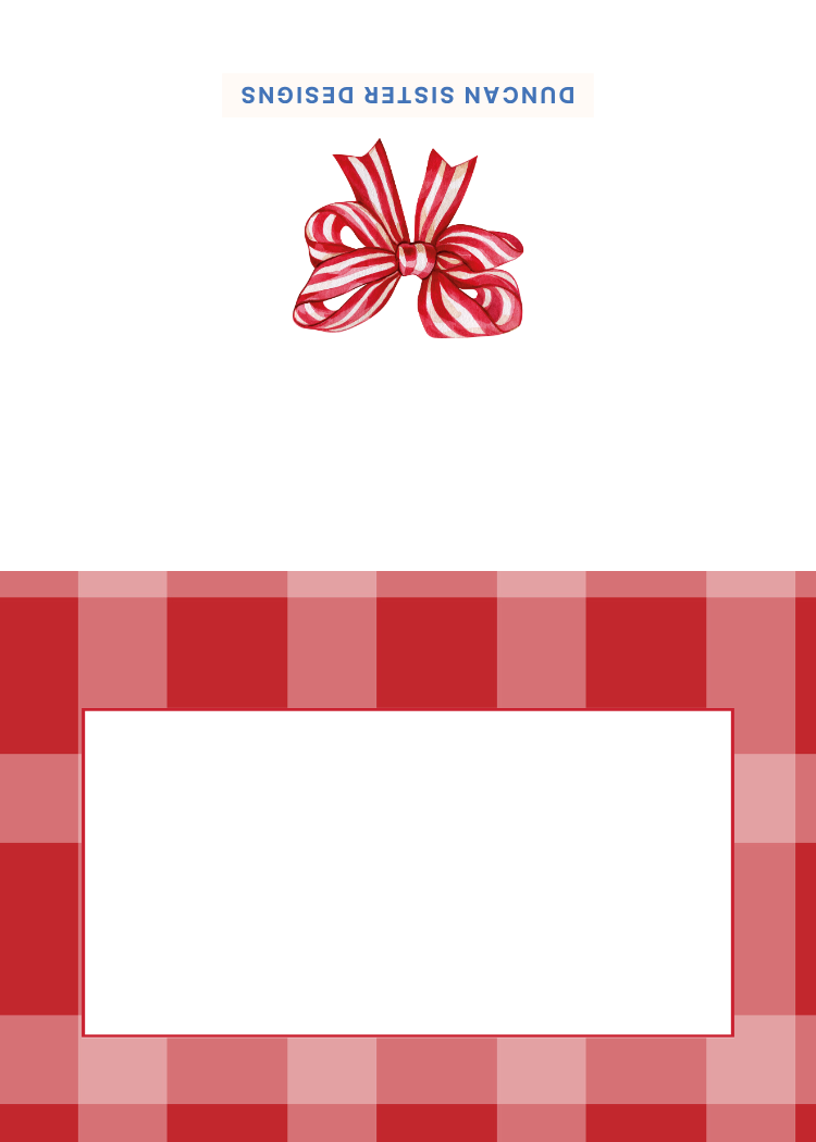 Duncan Sister Designs - Wholesale Place Card / Place Holder - Premium Christmas Place Cards3