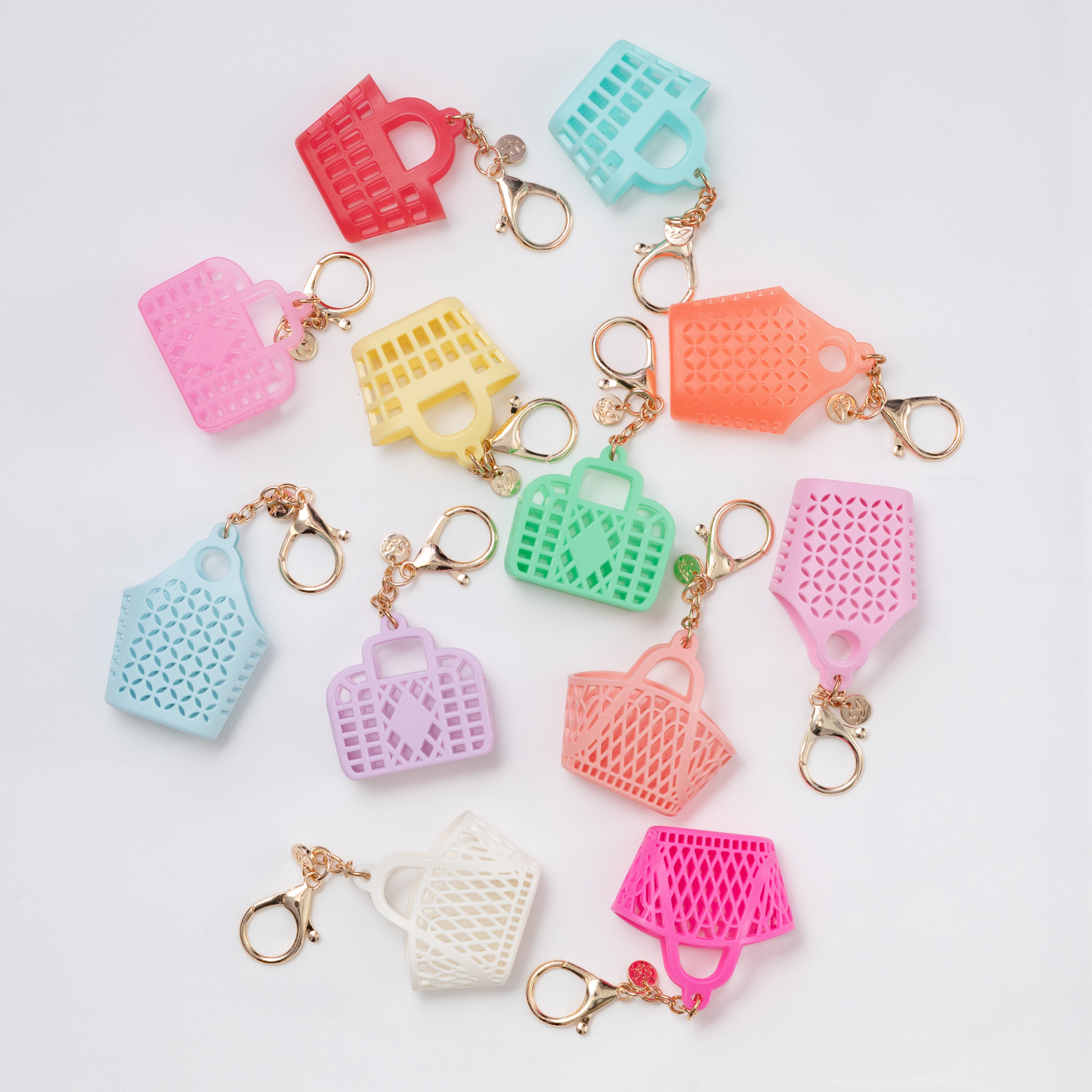 Sun Jellies - Wholesale Keychain - Women's - Itty Bitty Bag Charm - Retro8