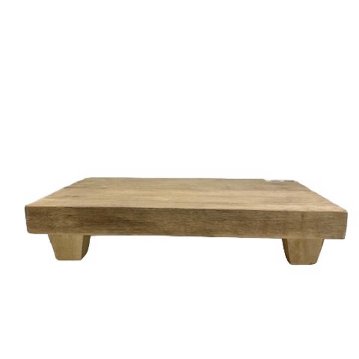 Nuneaton Riser Wood Lg L 15 " x W 10" x H 4" for wholesale by BIDKhome