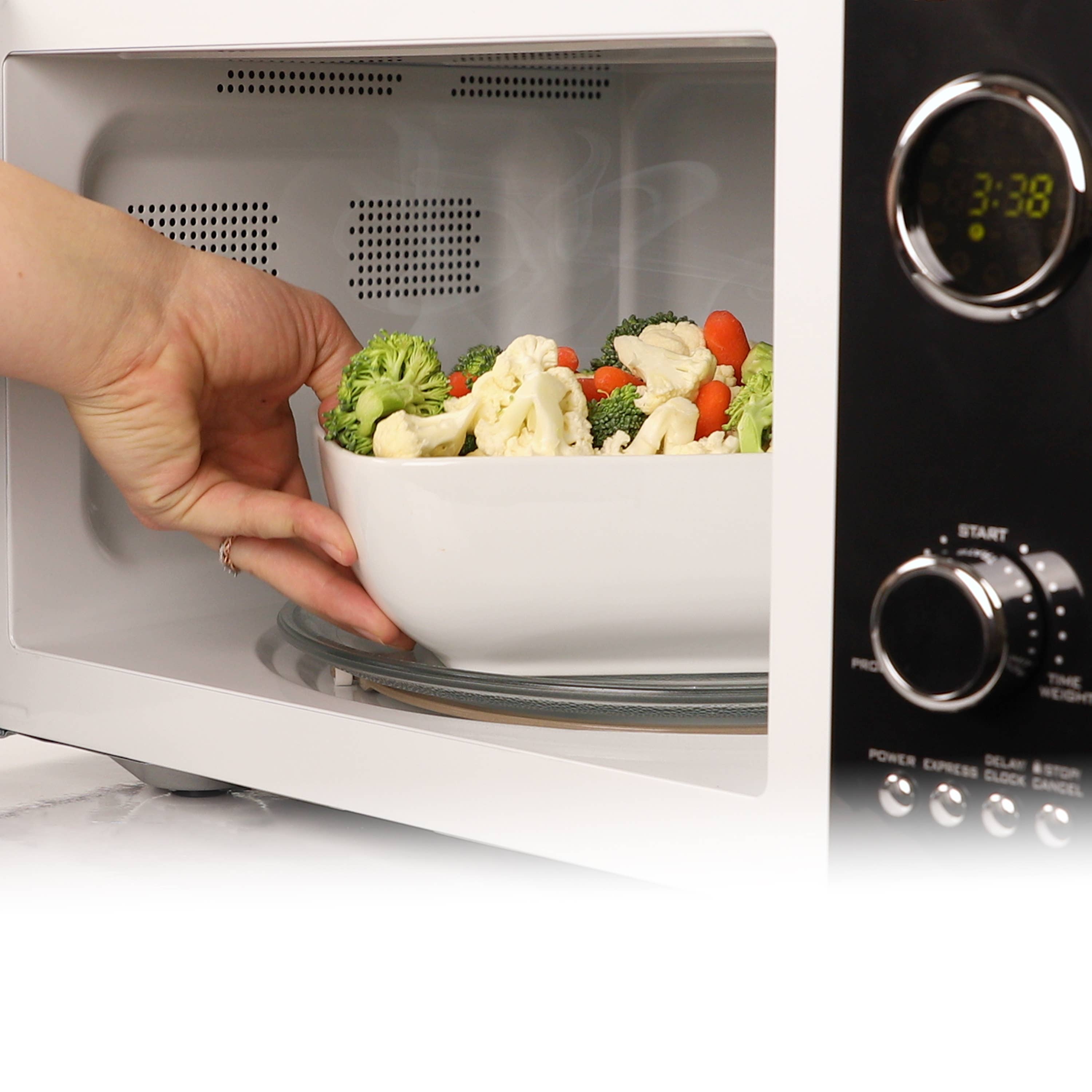 Nostalgia – wholesale Kitchen appliance – Nostalgia Retro Microwave Oven3