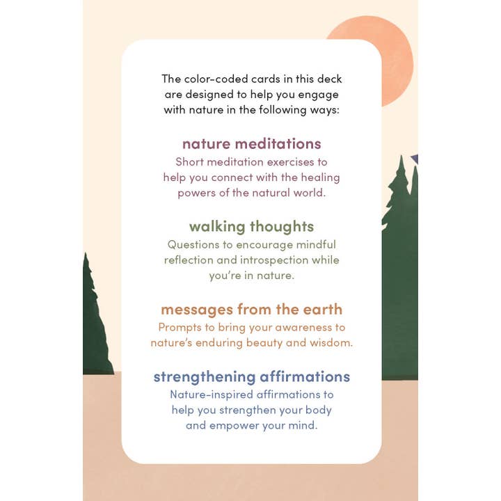Chronicle Books - Wholesale Tarot Cards - Nature Meditations Deck6