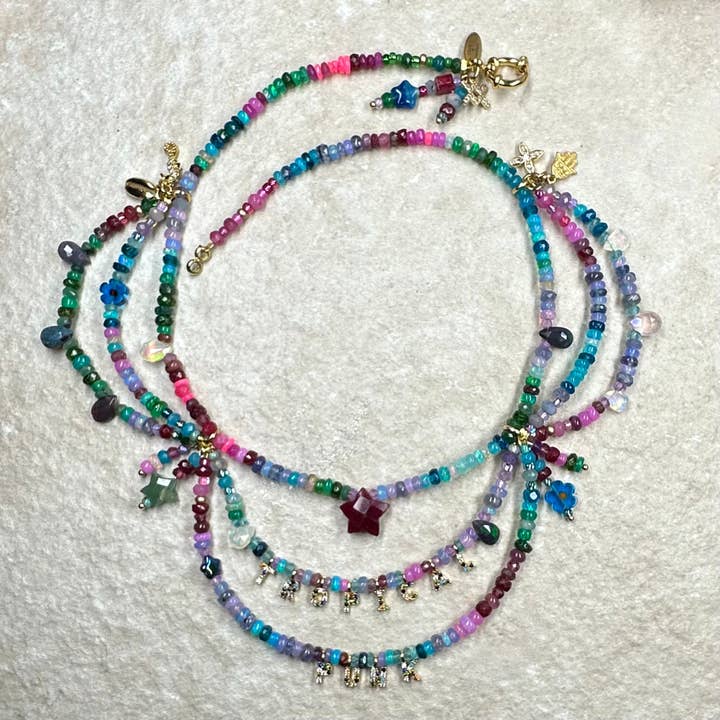 Tropical Punk Everything Necklace for wholesale by Clarke Palmer