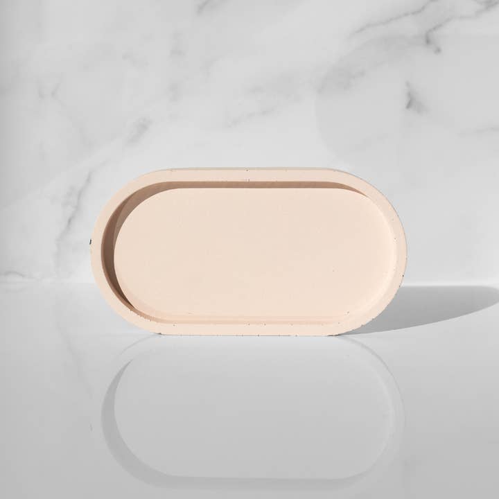 Janet Gwen - Wholesale Decorative Tray - Concrete Oval Tray7