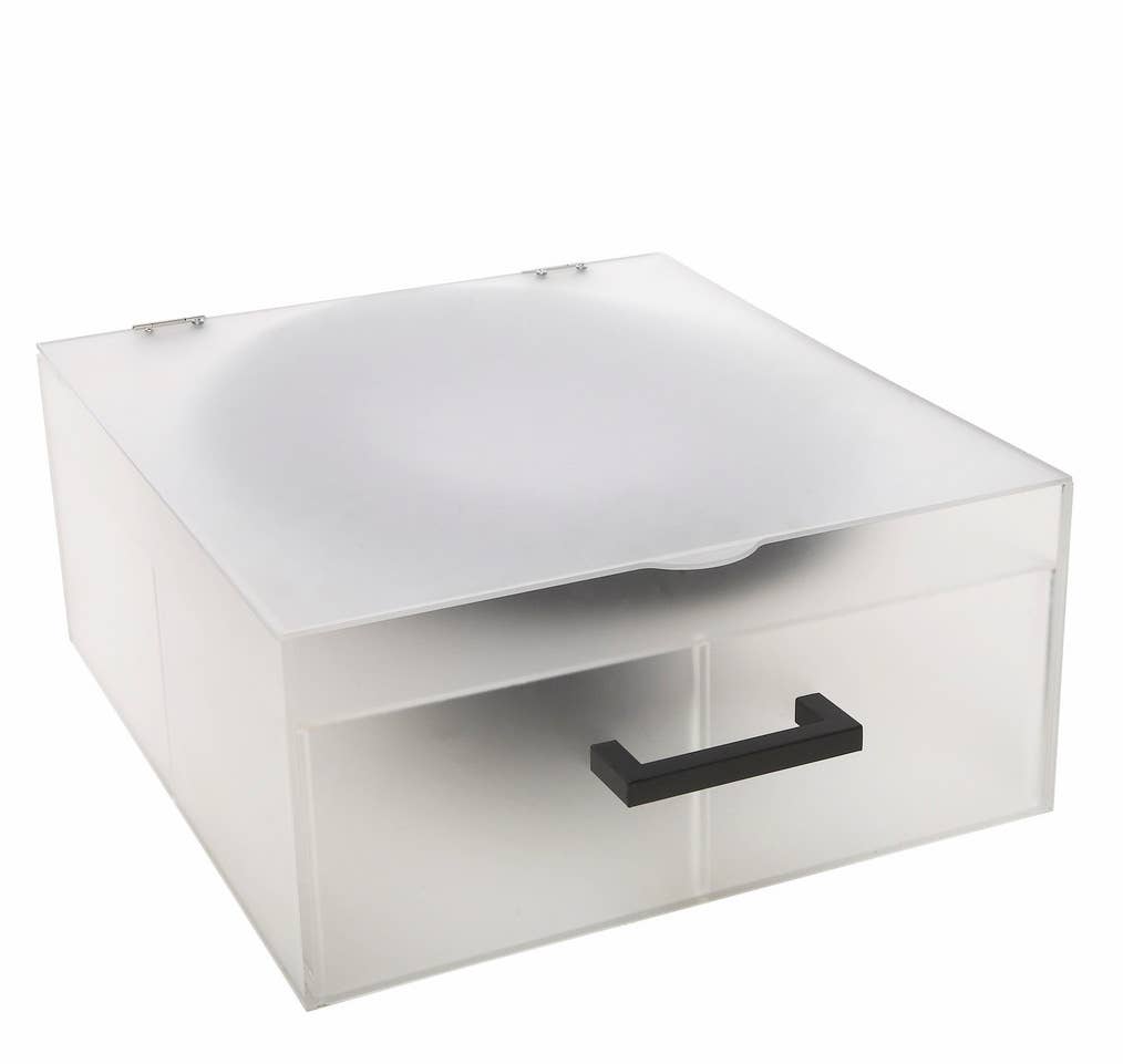 Krifts Products - Wholesale Hat Box - Acrylic Mens Hat Box 6