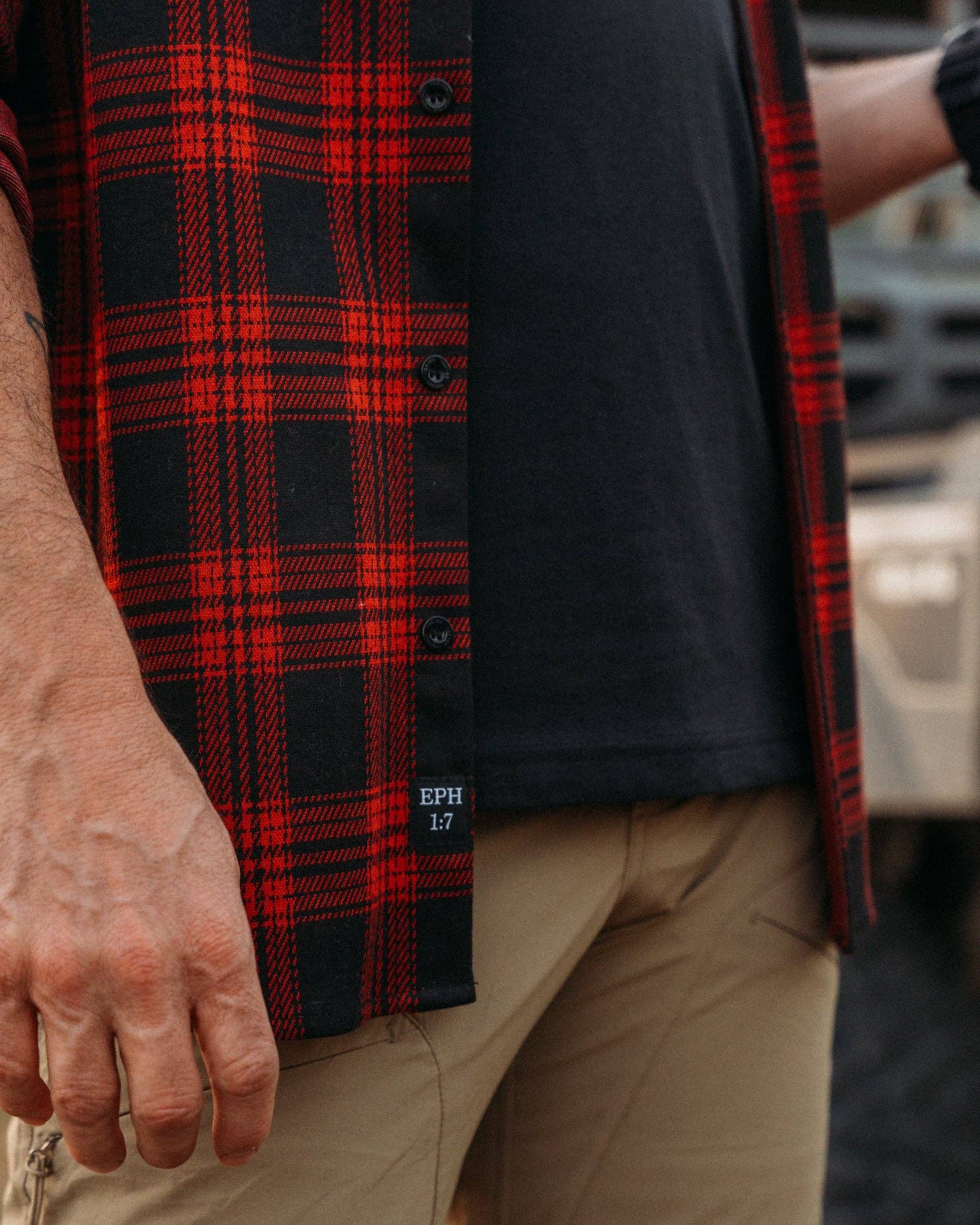 Yee Yee - Wholesale Button Down Shirt - Men's - Stretch Flannel4