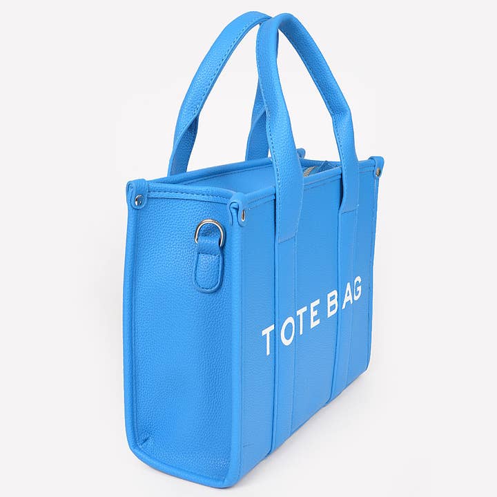 3AM BY H&D ACCESSORIES - Wholesale Tote Bag - Women's - FAUX LEATHER SMALL TOTE BAG23