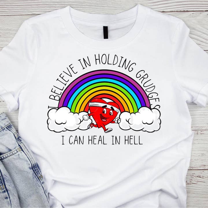 ICH GLAUBE DARAN, GROLL ZU HEGEN, ICH KANN IN DER HÖLLE HEILEN für den Großhandel von Cussin Sisters