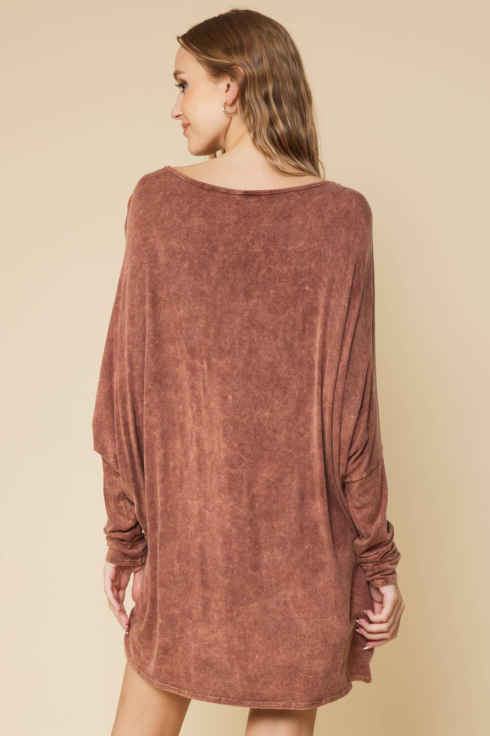 FSL Apparel – wholesale Tunika - Dam – ST3257 - TRÖJA ÖVER STORLEK PLAGG TIE DYE TUNIKA TOPP6