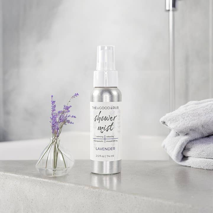 The Good Rub - Wholesale Aromatherapy Mist - Therapeutic Shower Mist7
