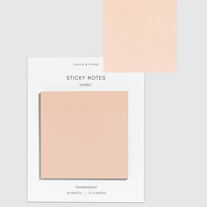 Cloth & Paper - Wholesale Sticky Notes - Transparent Sticky Notes7