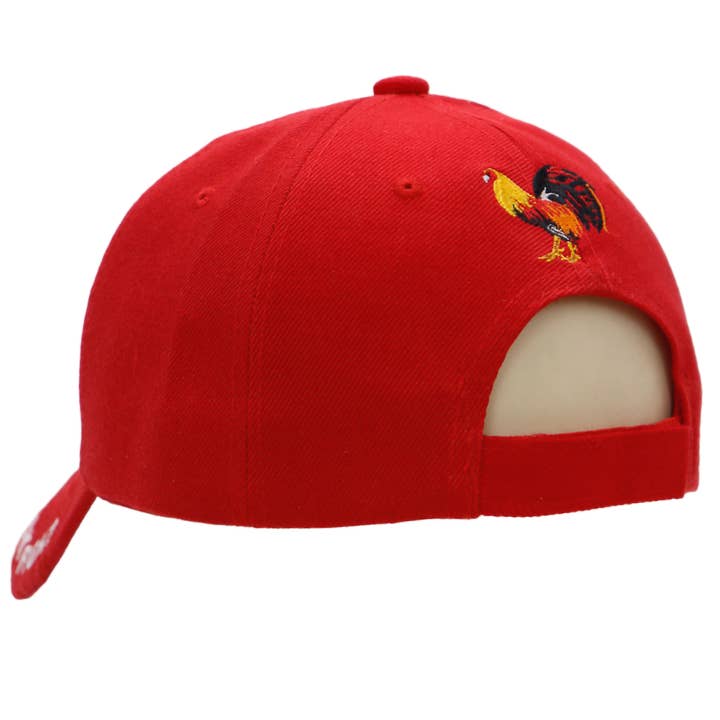 Cap Zone - Wholesale Baseball Cap - Unisex - Rooster Cockfighting Acrylic Baseball Cap8
