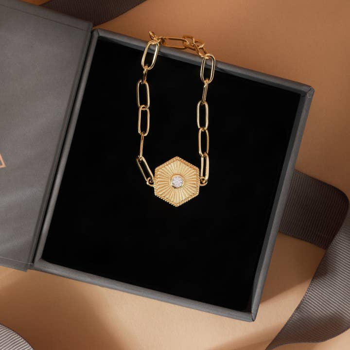 NALA GULDARMBAND för wholesale av Emma By Jane