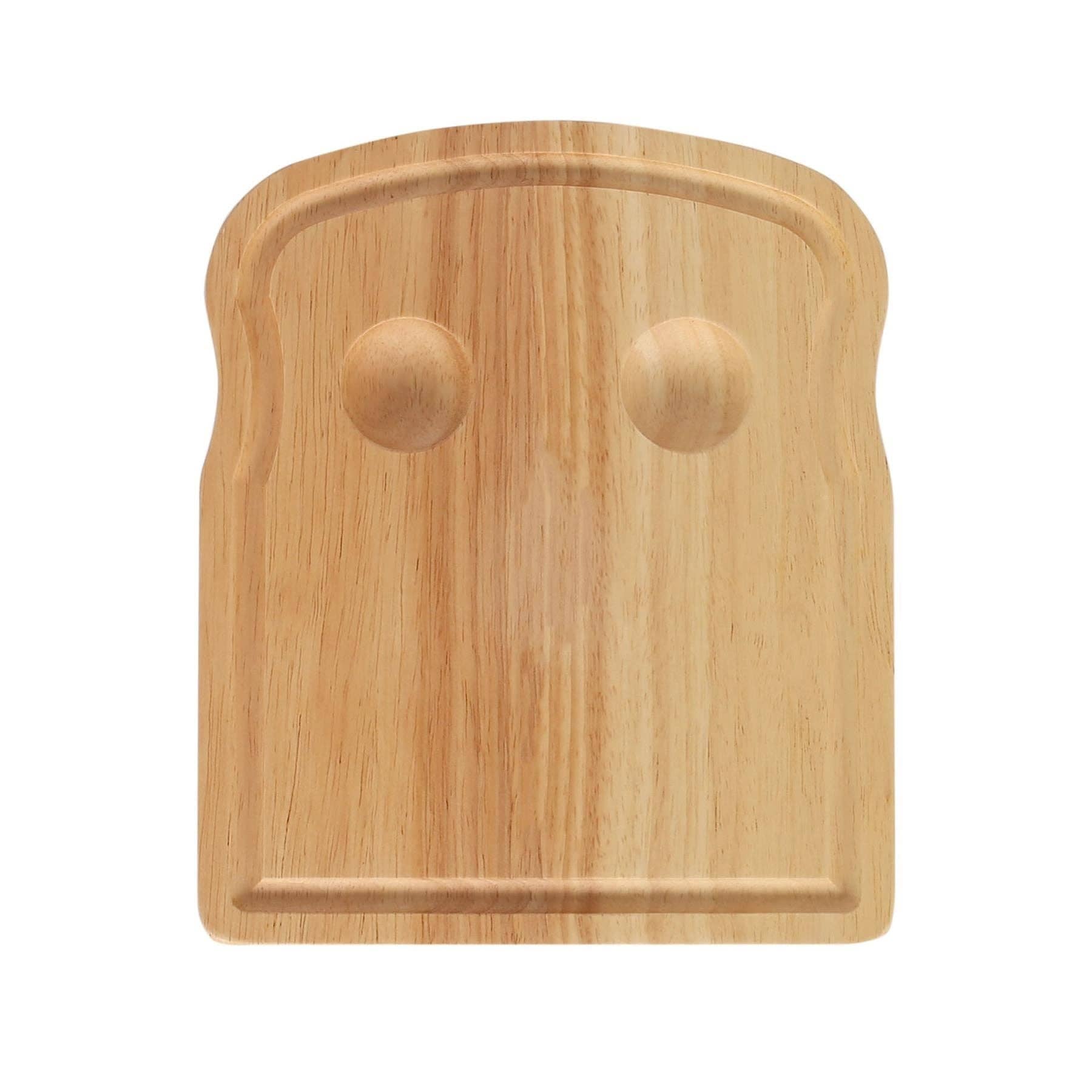 Rinkit Ltd – wholesale Cutting board – Wooden Breakfast Board - 20cm x 24cm0