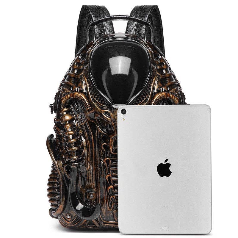 Sheer Trend – wholesale Ryggsäck - Dam – Punkstil Kreativ Alien Ryggsäck6