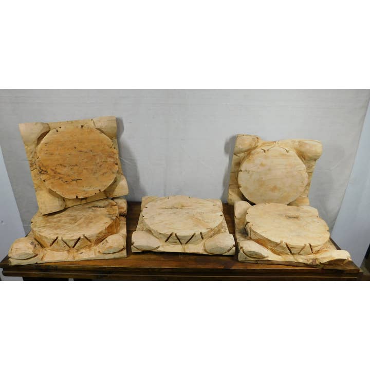 Great Buy-Cake Stand-ER-Farmhouse-Rustic-Display-Unfinished for wholesale by My Amigos Imports