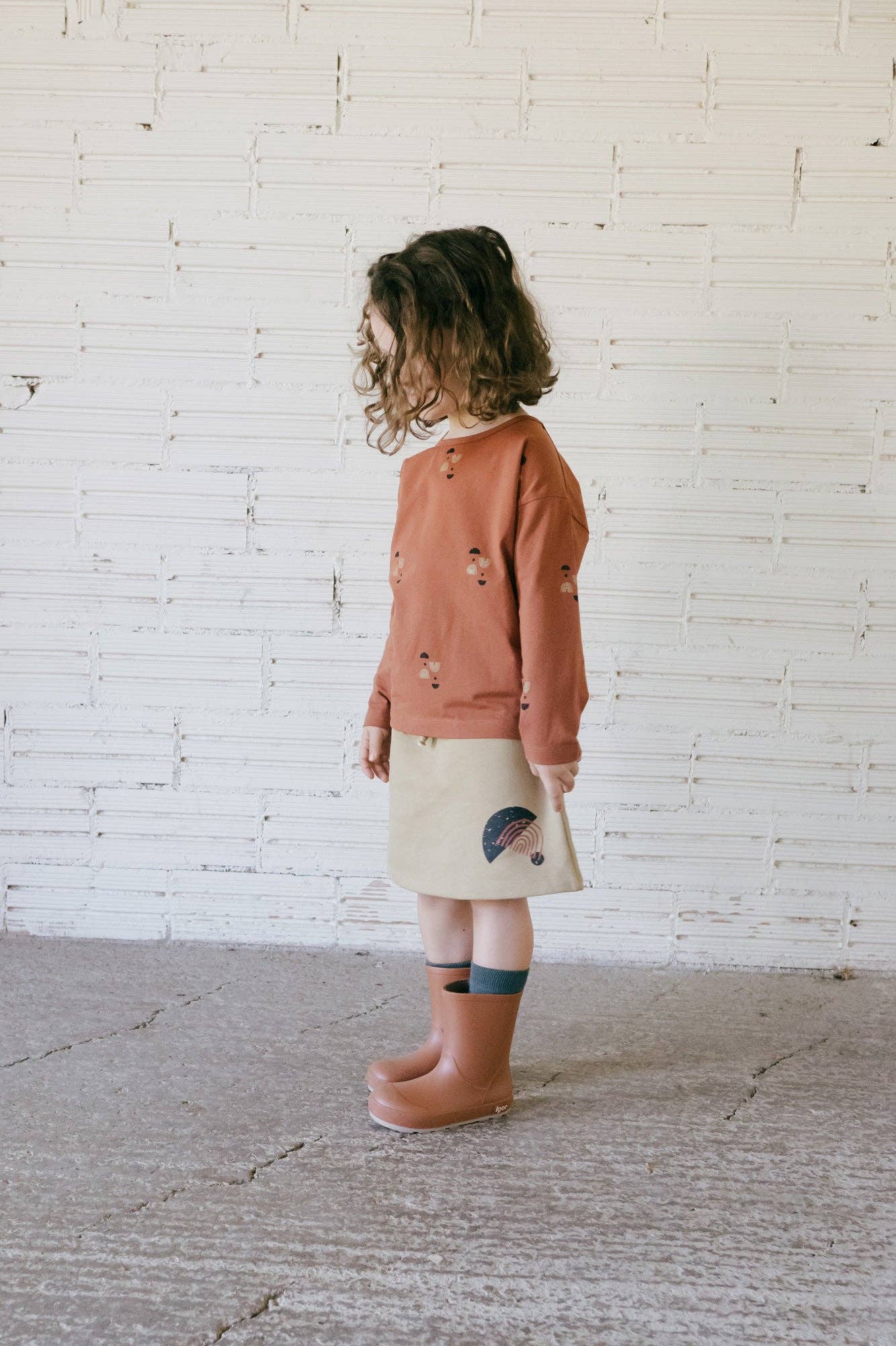 Beige Beige Gaya A-line kort kjol för wholesale på Faire2