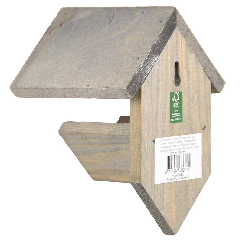 Esschert Design USA - Vente Mangeoires pour oiseaux - Maison à beurre d'arachide, en bois3