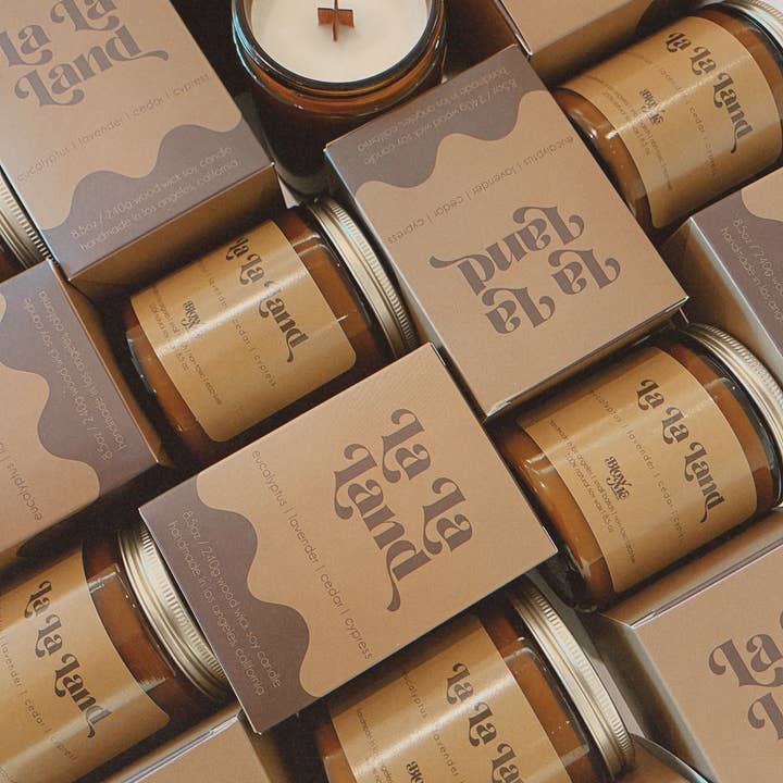 Blow Me Candle Co. - Wholesale Jar/Filled Candle - La La Land