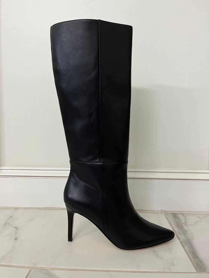 Paloma Tall Boot Black for wholesale by Alma Caso