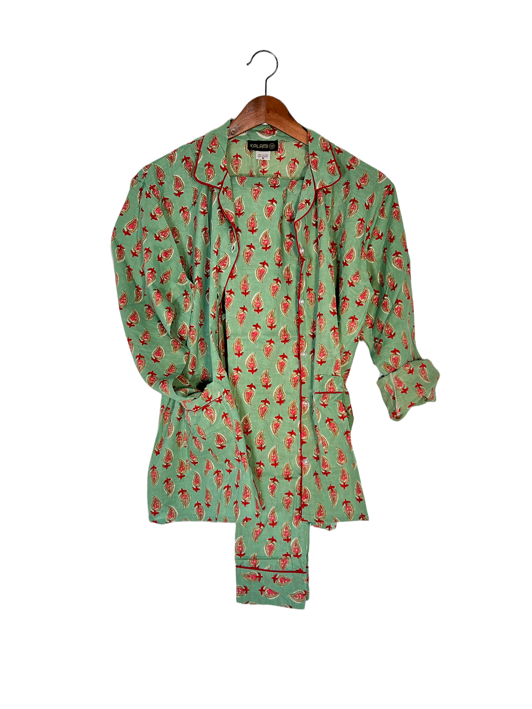 Kinomy - Wholesale Sleepwear Set - Women's - Assorted printed cotton pajamas pack1