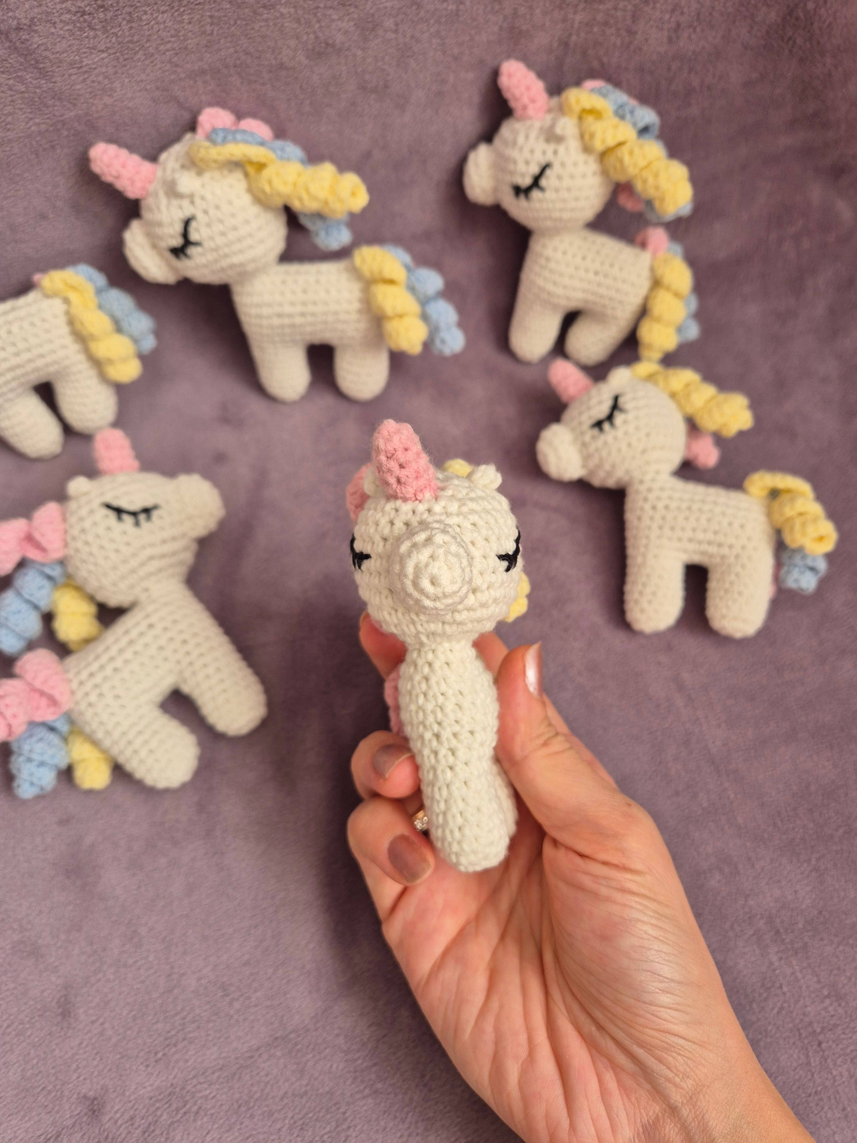despinacrafting - Wholesale Stuffed/Plush Toy - Kids & Baby - Crochet Unicorn, Stuffed Toy 6