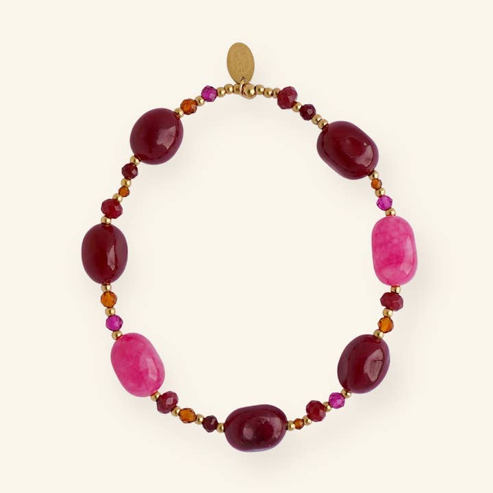 Pink Paradise Bracelet for wholesale by Mable Happiness