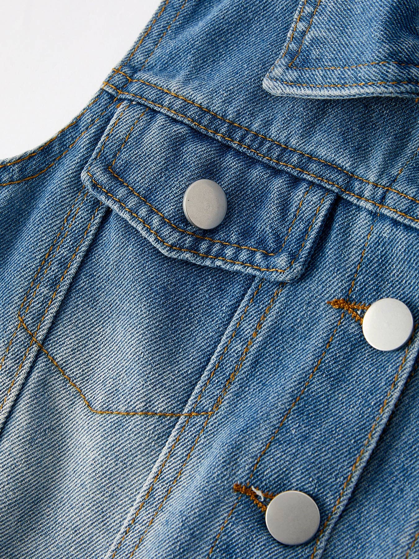 Rylee Faith Designs – wholesale Outerwear Vest - Kids – “SWIFTIE” Girls Denim Vest3