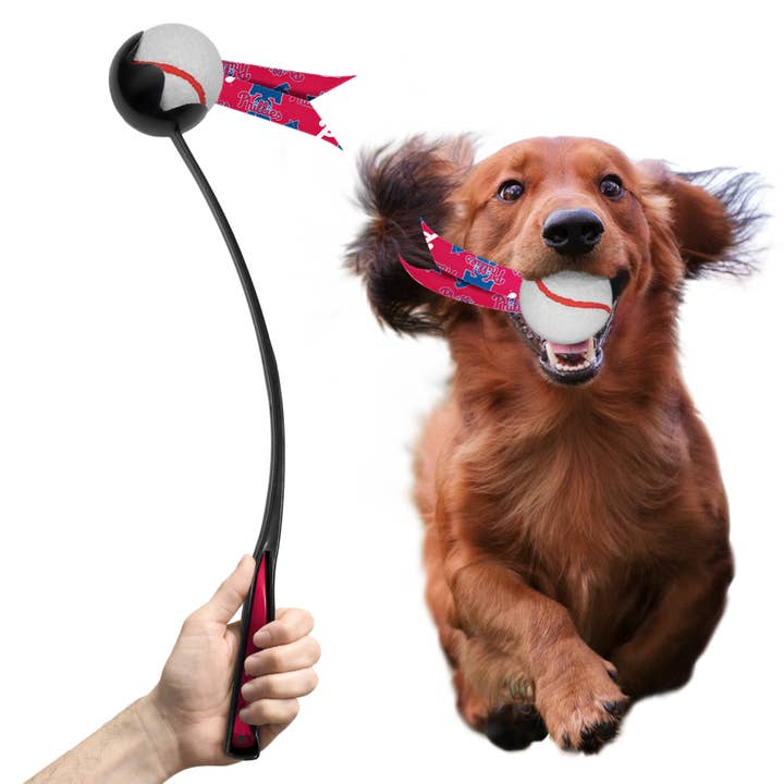 MLB Philadelphia Phillies Pet Ball Launcher for wholesale by Little Earth Productions