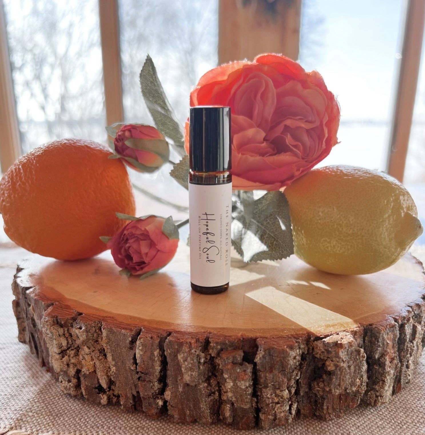 The Naked Rose - Wholesale Roll-On Fragrance - "Hopeful Soul" Perfume Oil Roll-On