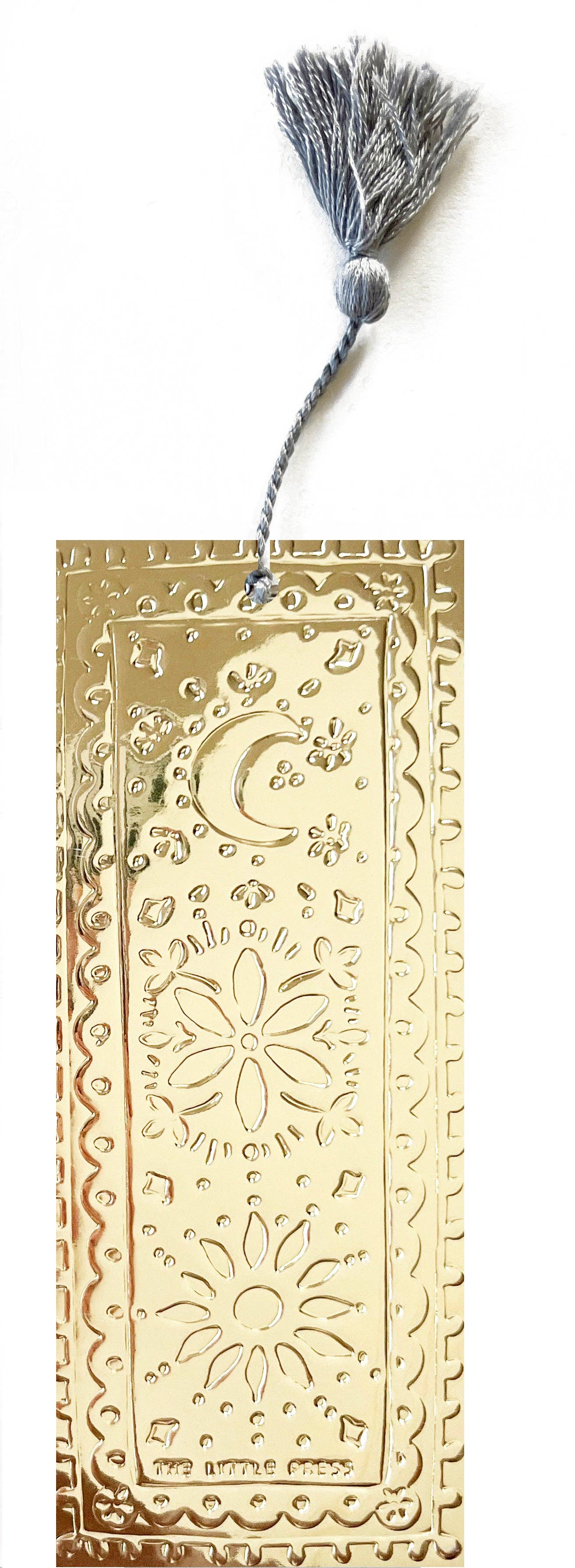 THE LITTLE PRESS - Wholesale Bookmark - Bookmark - Faux-Tin - Gold7