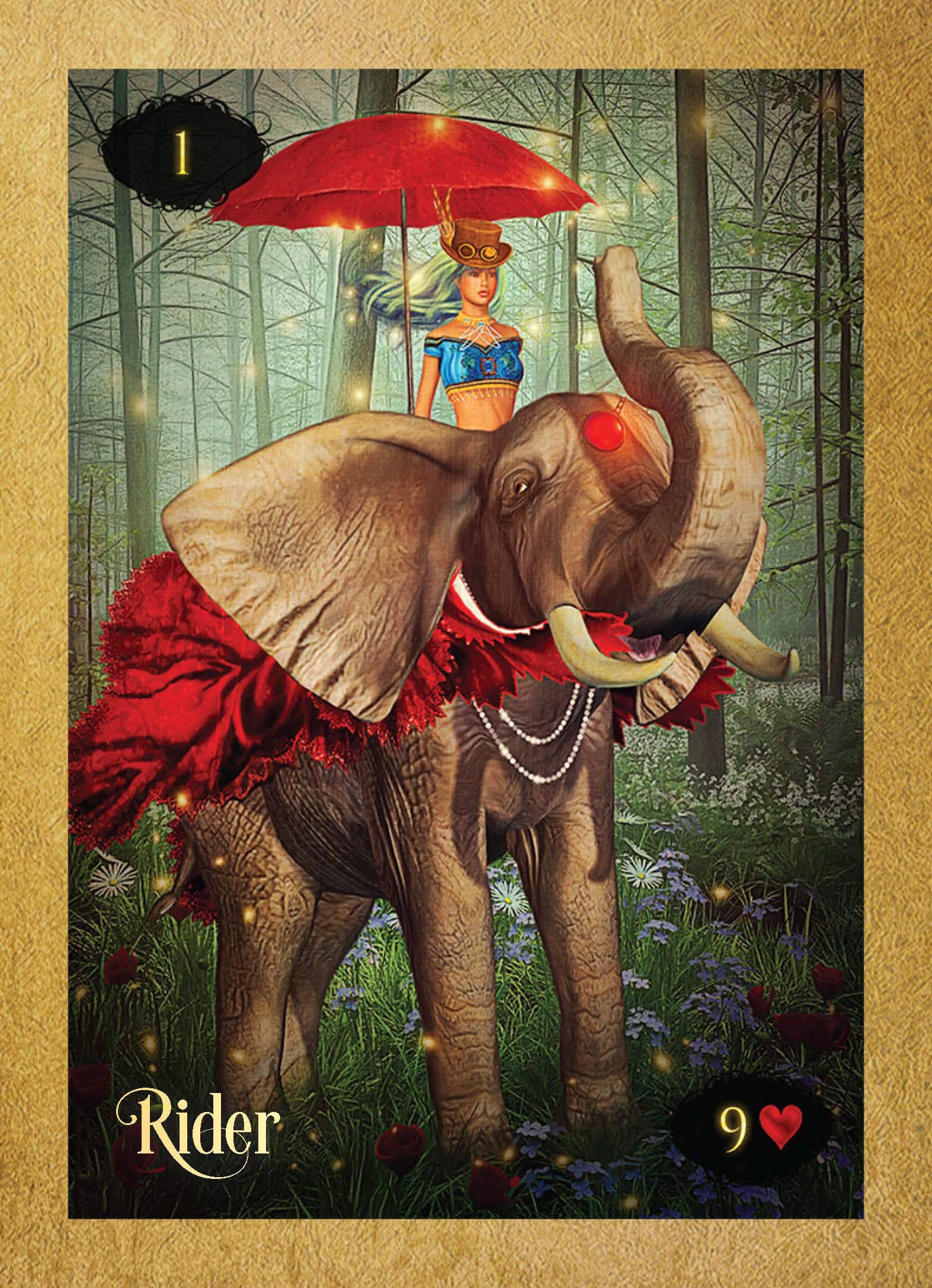 REDFeather - Wholesale Tarot Cards - Lenormand of Enchantment7