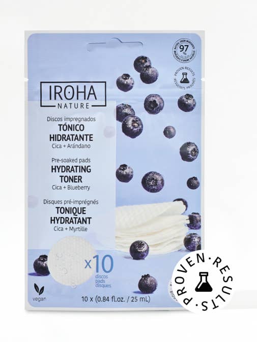 Iroha Nature 10 Hydrating And Soothing Toner Pads for wholesale by Iroha Nature