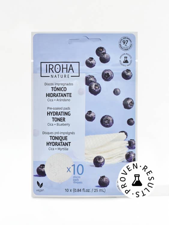Iroha Nature 10 Hydrating And Soothing Toner Pads for wholesale by Iroha Nature